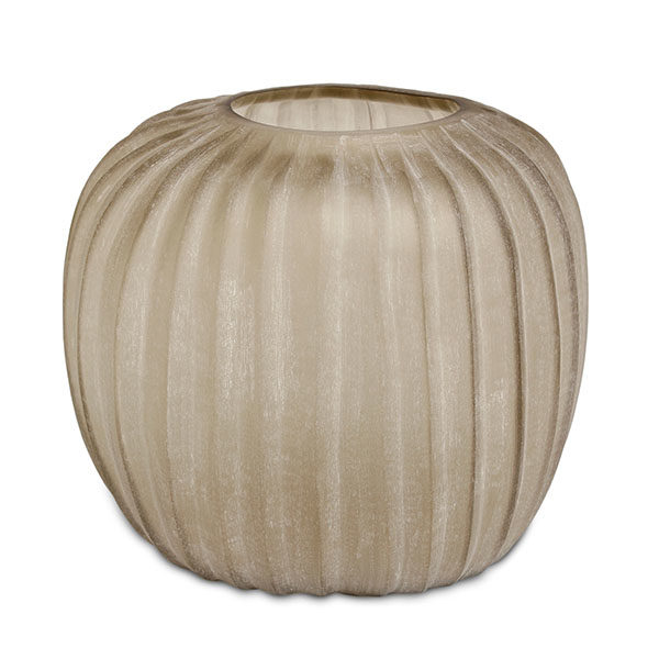 Vase-Guaxs-Manakara-round-smoke-grey