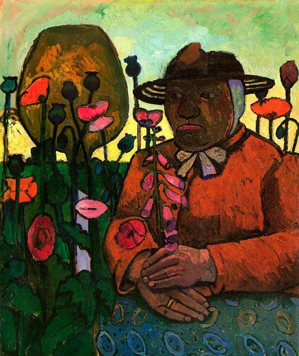 alte-frau-im-garten-Modersohn-Becker