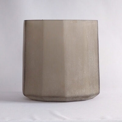 Vase-Guaxs-Okka-smoke-grey